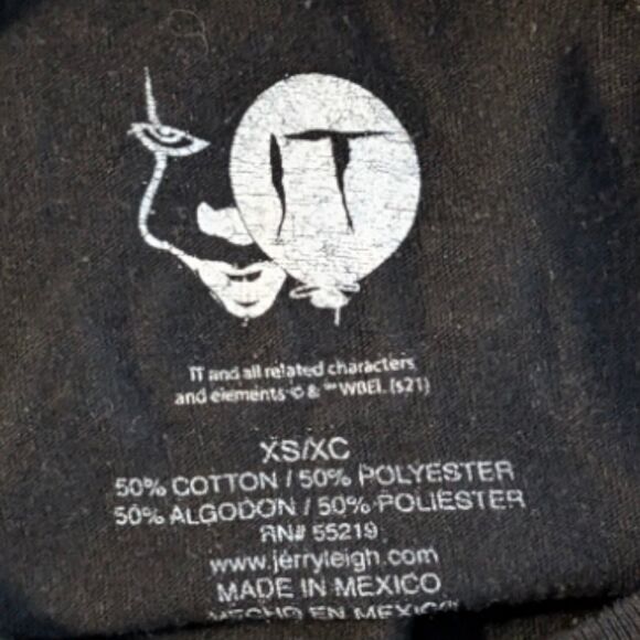 It Pennywise Horror Movie You'll Float Too Women's XS Crop Top - Picture 4 of 6